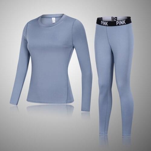 New 7 color Thermal Clothing Winter Thermal Underwear Women Fleece Warm Winter Long Johns for Women Thermal Shirt Base Layer