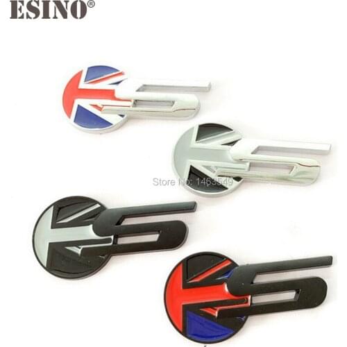 New Car Styling 3D Metal Chrome Zinc Alloy Emblem Car Body Badge Sticker Decal Auto Accessory UK Flag S for F-type XF XJL