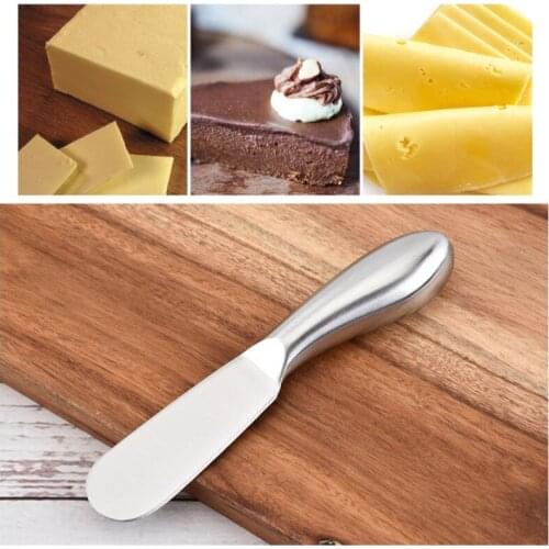 Stainless Steel Cheese Knife Slicer Cutter Butter Knife Jam Spreaders Cream Cutter Dessert Toast Breakfast Kitchen Tools