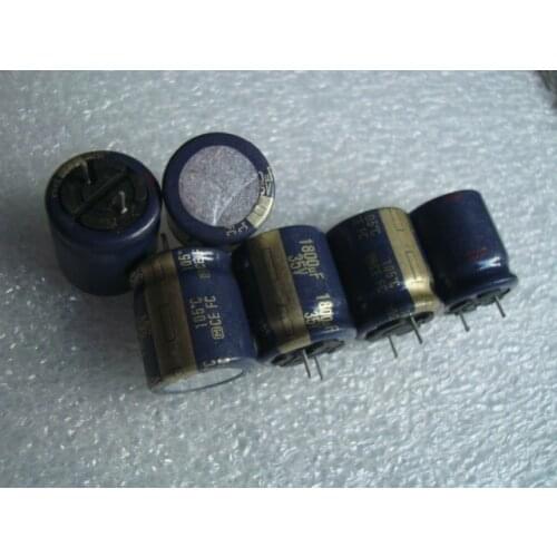 Original new 100% FC series 35V 1800UF replaces 2200UF high frequency low resistance audio capacitor (Inductor)