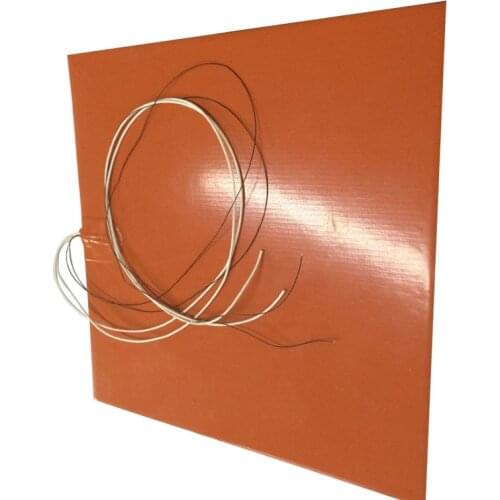 Silicone Heater Bed Heating Pad 800X800mm 110v 220v Heater mat With PSA and NTC 100K Thermistor For 3D Printer