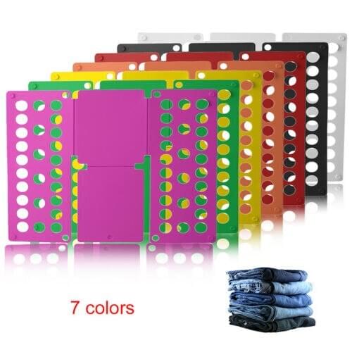 T-Shirt Clothes Folder Magic Fast Laundry Organizer Folding Board