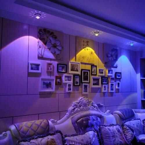 Modern LED Ceiling Light RGB 3W Corridor Ceiling Lamp Art Gallery Decoration Front Balcony lamp Porch corridors Light Fixture