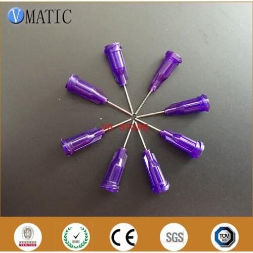 Free Shipping 100Pcs Stainless Steel Dispensing Needles Syringe Needle Tips 0.5'' 21G Needle 1/2 Inch