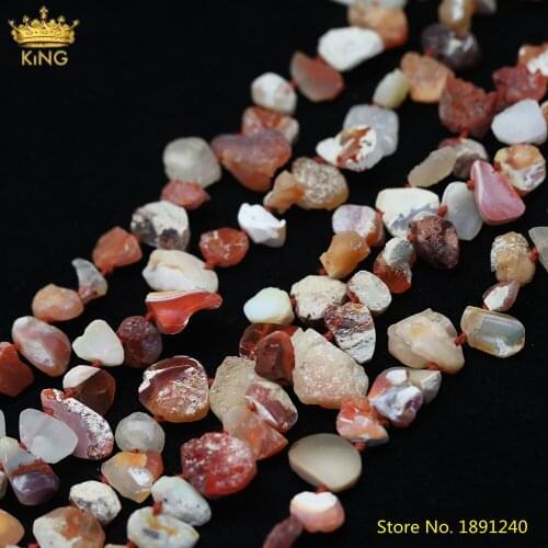 15.5Inch/Strand Natural Opal Stone Nugget Chip Loose Beads Jewelry Findings,Drilled Freeform Stone Beads For Bracelet DIY Making