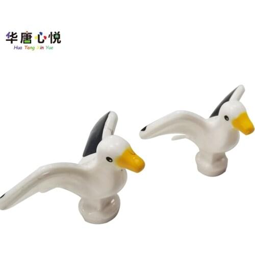 Friend Animal Series Seagull 2PCS MOC Building Blocks Educational Toys Kids Gifts Assemble Toy Decoration Friends For Girl Model