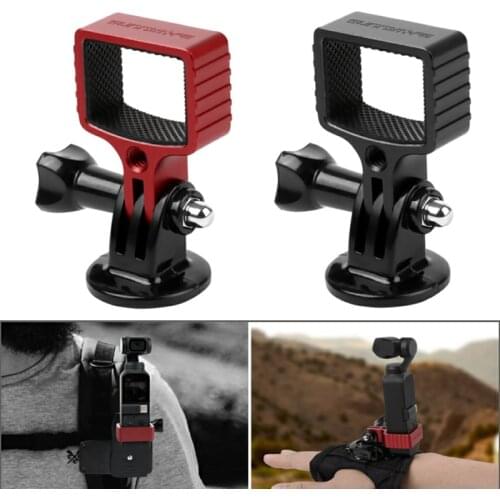 Aluminum Adapter for DJI OSMO POCKET Handheld Gimbal Camera Metal Expanding Adapter Gopro Tripod Extension Module Backpack Clamp