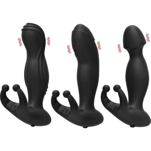 Anal Plug Vibrator Sex Toys For Men Gay Prostata Massage Erotic Silicone Butt Plugs Dildo For Women Sexual Pleasure Products