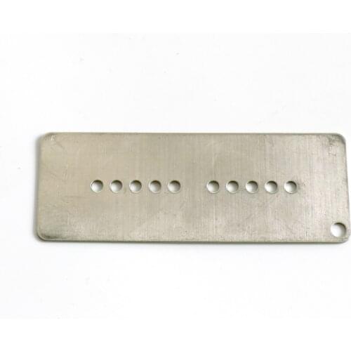 Free Shipping N&B 1 set guitar parts Nickel silver P90 soap bar guitar pickup baseplate