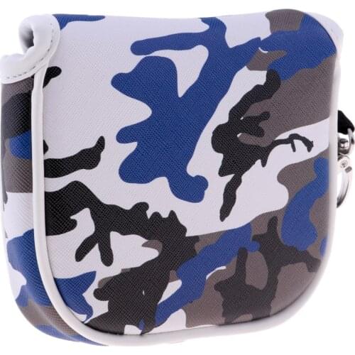 Golf Center Shaft Headcover Mallet Putter Head Cover with Cool Camouflage Pattern - Great Gift for Golf Fans and Lovers
