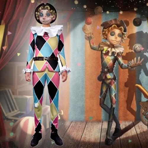 Game Identity V Cosplay Costumes Survivor Mike Morton Acrobat Cosplay Costume Original Skin Uniforms Clothes Suits Sets Hot