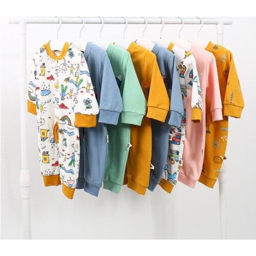 Summer Baby Rompers Boys Girls Jumpsuits Newborn Short sleeve Baby Climbing Clothes Infant Costumes Pajamas