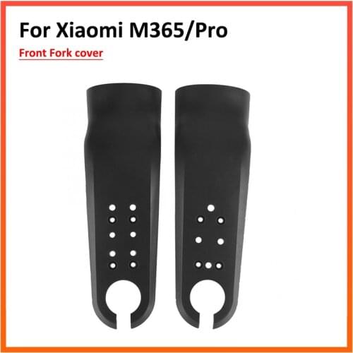 Front Fork Case for Xiaomi Mijia M365 and Pro Electric Scooter Protector Pasts Balck White Plastic Housing Cover 1 Pair