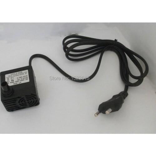 2015 NEW Micro AC 220-240V Mini Submersible Pump Mini water pump For Fountain Gardening Solar Circulation System EU Plug