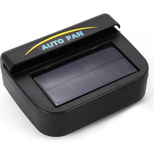 0.8W Solar Sun Power Car Window Auto Air Vent Cool Fan Cooler Energy Saving Ventilation System Radiator Exhaust Heat Auto Fan