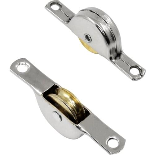 Old type window roller sliding door plastic steel window pulley Aluminum alloy windows wheel muted roller hardware