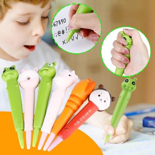 Creative Relieve Stress Toys Soft decompression student calligraphy pen with exchangeable elastic pen（5ml）Decompression Gift