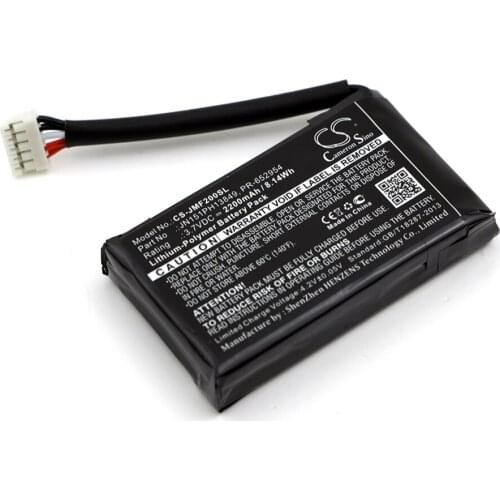 Cameron Sino Speaker Replacement Li-Polymer Battery 2200mAh For JN151PH13849 SHURE Flip 2 (2014), Flip Free Tools