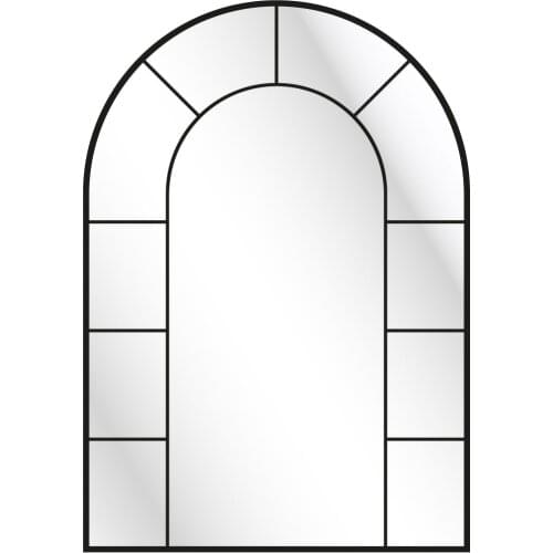 Mirror Wall model Industrial half point 2 CustomGlass