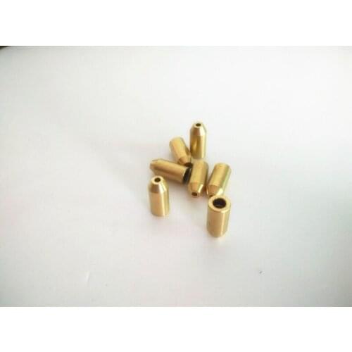 2pcs/lot Brass Copper Gas Adapter for S.T Memorial STDupont Lighter Reusable Gas Inflat Adapter Copper