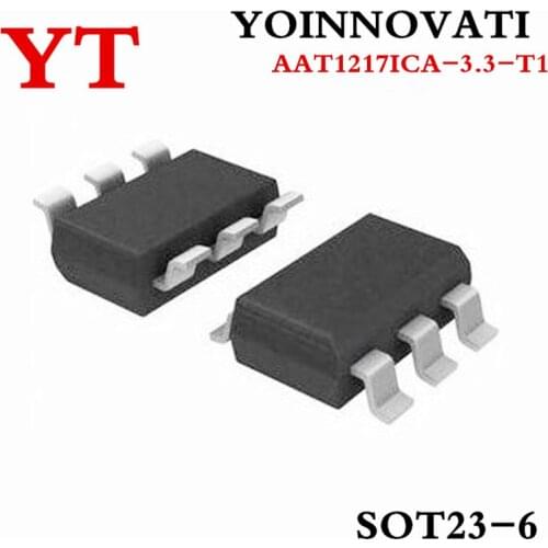 20PCS/lot AAT1217ICA-3.3-T1 IC REG BST 3.3V 0.5A SYNC TSOT23 1217 AAT1217