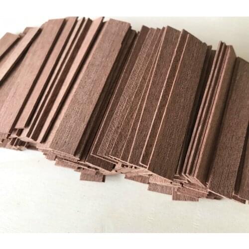 200pcs 100x10mm Thickenss:1mm Handmade Wood Materials Shapili Sticks Strip
