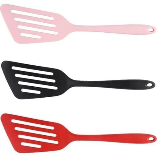 2020 Hot Sale Kitchen Cooking Turner Non-Stick Silicone Slotted Cooking Spatula Cooking Utensil For Home Cocina Accesorio