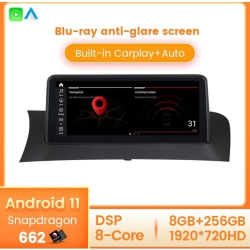 Wifi 10.25inch Car radio multimedia player GPS For BMW X3 F25 X4 F26 with CIC NBT support with carplay BT Car dvd radio player