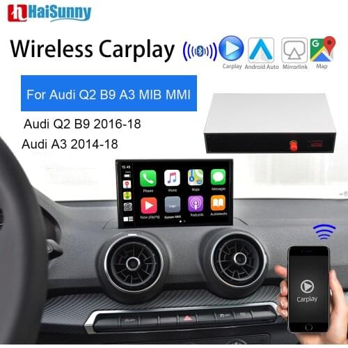 Wireless Carplay Support Smart Multimedia Bluetooth navigation interface Reverse Touch Screen Car play For Audi A3 8V 8P Q2 B9