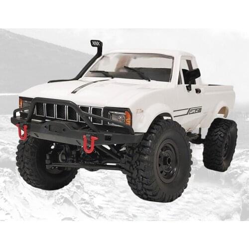 2.4G Wireless Controller 1:16 Scale C24-1 Pickup Truck Four-wheel Drive RC Rock Crawler Car 4WD DIY Assembly RC Car Kit