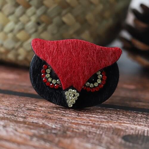 New Acrylic Resin Owl Brooches For Women Vintage Birds Female Brooches Pins For Scarf Halloween Christmas Gifts broches Jewelry