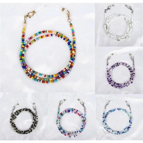 1Pc Acrylic Sun Glasses Beaded Neck Lanyard Cord For Spectacles Sunglasses Chain Strap Cable Eyeglass Rope Chains for Glasses