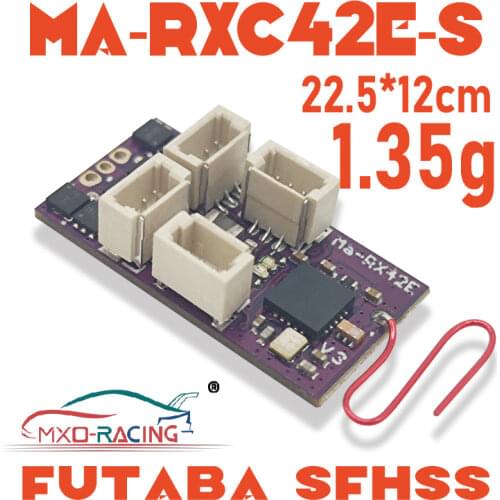 CROSSOVER-RX Ma-RX42E-S(FUTABA-SFHSS) Built-in Brushless ESC/5CH MicroRX