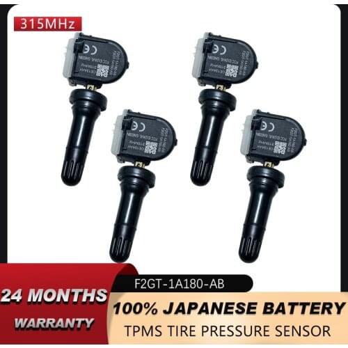 Tire Pressure Sensor 4pcs 315MHz For FORD Edge/Mustang 2015-2020 Explorer 2015 2016 2017 2018 2019 F2GZ-1A-189-A