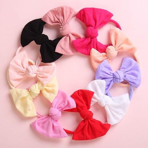 Baby Headband Turban Knotted Baby Girl Hair Accessories for Newborn Toddler Children Baby Turban Dropshipping