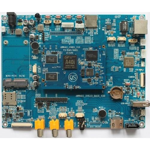 For A40I_V40_T3/Open Source Evaluation Board/Development Board/Patch Pin Form/Support Customization Development