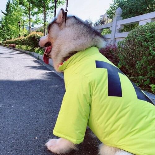 Reversible Dog Clothes Winter Both Sides Dog Coat Vest Jacket Pet Clothing Outfit Garment Waterproof Dog Costume Dropshipping