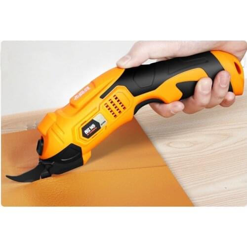 Electric Scissors Fabric Leather Cloth Cutter, Cordless Chargeable Fabric Handheld Scissors with tungsten steel blade