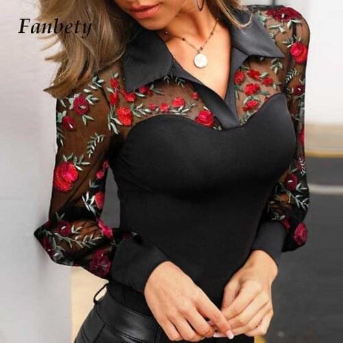 Прозрачные блузки Fanbety China At AliExpress