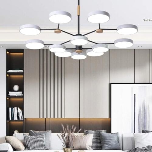 Lamp in the Living Room Modern Minimalist and Magnificent Indoor Lighting New Led Bedroom Chandeliers