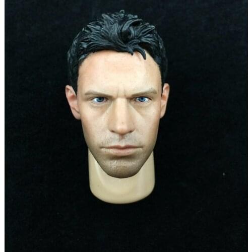 1/6th Male Head Sculpt Models Carving Chris Redfield Fit for 12" Male SOldier Figure Body Doll Accessories Collection Toys Gifts