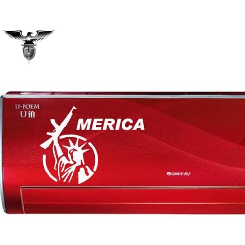EmpireYing 3 Sizes 8 Colors Merica Dear Liberty Armed AK47 Assault Rifles Fighting Art Graphics Car Sticker Styling Vinyl Decals