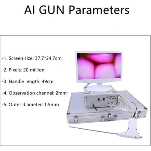 Dog Table Video Endoscope Bulldog Sperm Camera AI Gun Digital Corgi Artificial Insemination Canine Breeder Pet Hospital Hot Vet