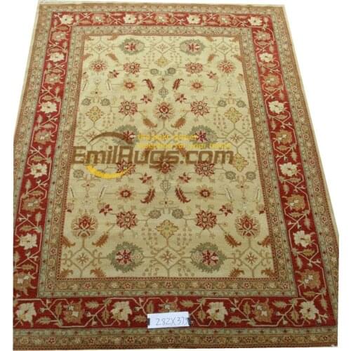 Oushak Rugs Large Vintage Style Upholstery Fabric For Living Room Pattern Museum The Plant Design Wool Rug Carpet
