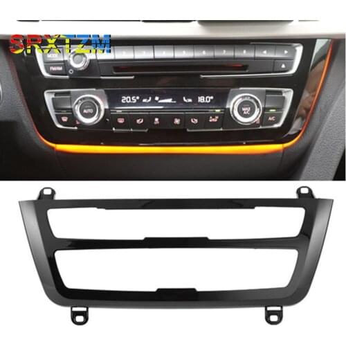 For BMW 3 & 4 Series F30 F31 F32 F33 F34 F36 LCI Radio Trim Led Dashboard Center Console AC Panel Light Cover