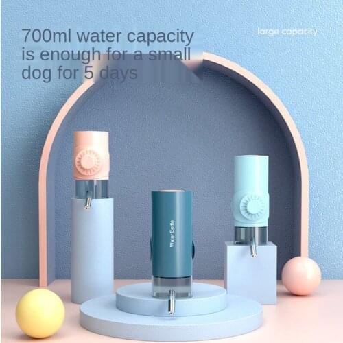 Hanging Water Bottle Drinking Fountain Dog Water Bottle Dispenser Pet Supplies (Water Fountain Frame Without Water Dispe