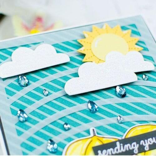 Weather DIY Metal Cutting Dies Stencil Scrapbooking Album Paper Card Decor QXNB