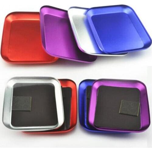 Portable Brackets Screw Tray Magnetic Pad For Model Phone Aluminum Alloy Car Repair Tool Hardware Accessories