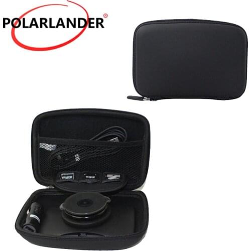 GPS Package Case Carry Cover Protection for 6 Inch GPS Navigation Shield Case Bag Black for GPS Cellphone USB Leather