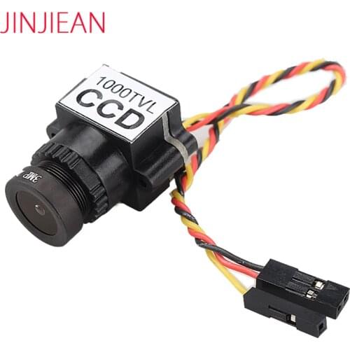 New FPV 1000TVL 1/3 CCD 110 Degree 2.8mm Lens Mini FPV 5-20V Camera NTSC PAL Switchable For FPV Camera Racing Drone